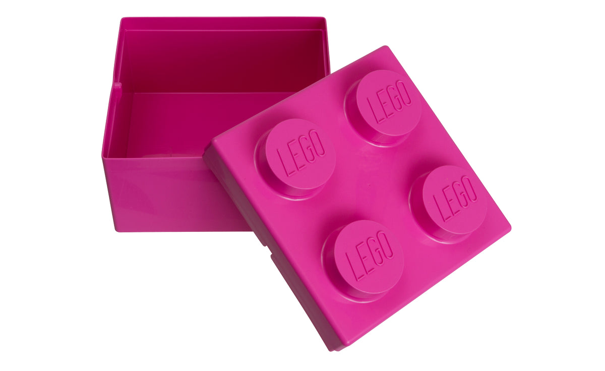 Lego storage pink sale