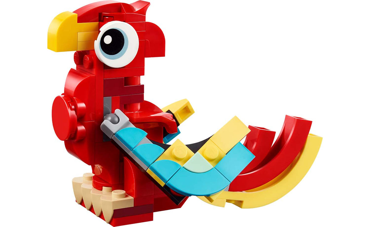 LEGO Creator 3 in 1 Red Dragon 3 in 1 Animal Toy Set 31145 6470618