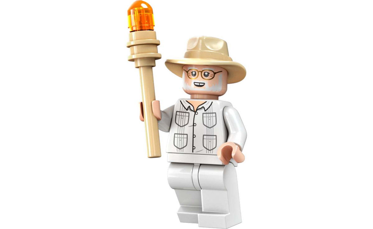 John hammond jurassic park lego sale