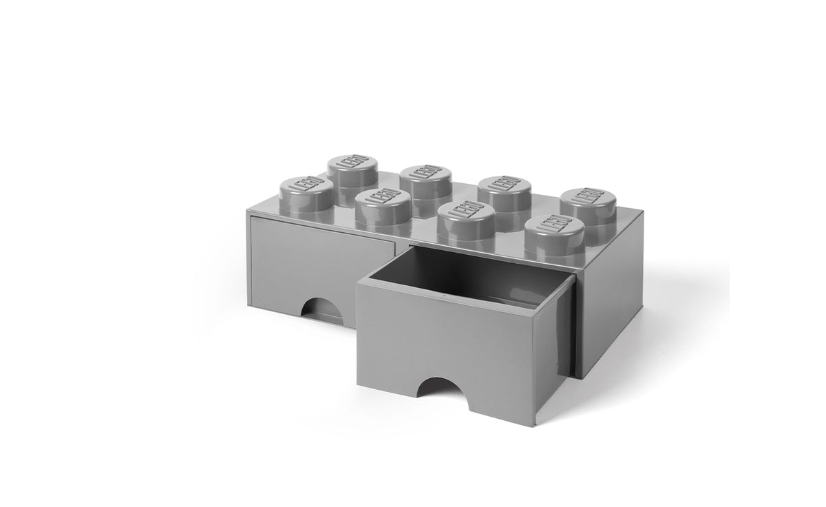 61740  LEGO® Brick Drawer 8 - Grey – LEGO Certified Stores