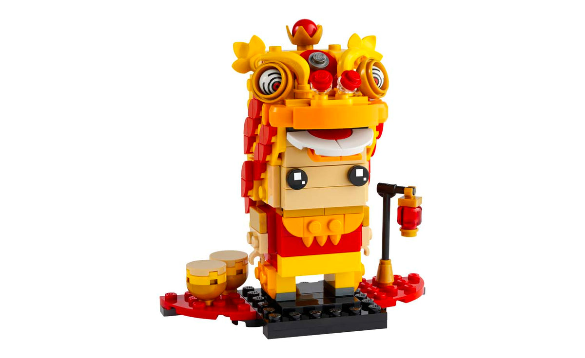 LEGO BrickHeadz 40540 Lion Dance Guy review - Toy Photographers