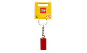850154 | LEGO® Iconic Key Chain 2x4 Stud Red
