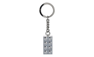 851406 | LEGO® Iconic Metalized 2x4 Key Chain