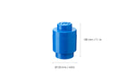 01731 | LEGO® 1-Stud Round Storage Brick - Blue