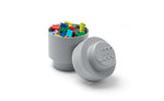 01740 | LEGO® 1-Stud Round Storage Brick - Grey