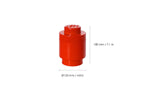 01730 | LEGO® 1-Stud Round Storage Brick - Red