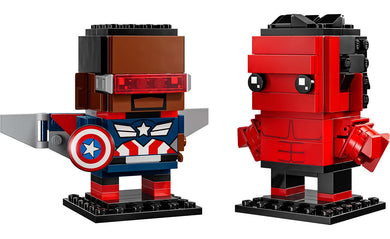 40668 | LEGO® BrickHeadz™ Captain America & Red Hulk Figures