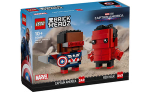 40668 | LEGO® BrickHeadz™ Captain America & Red Hulk Figures