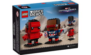 40668 | LEGO® BrickHeadz™ Captain America & Red Hulk Figures