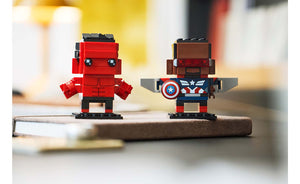 40668 | LEGO® BrickHeadz™ Captain America & Red Hulk Figures