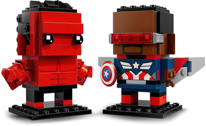 40668 | LEGO® BrickHeadz™ Captain America & Red Hulk Figures