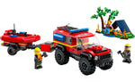 60412 | LEGO® City 4X4 Fire Truck With Rescue Boat