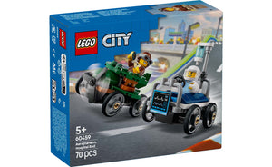 60459 | LEGO® City Aeroplane vs. Hospital Bed Race Car Pack