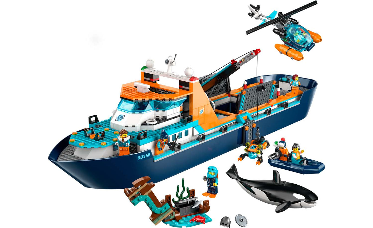 60368 | LEGO® City Arctic Explorer Ship – LEGO Certified Stores