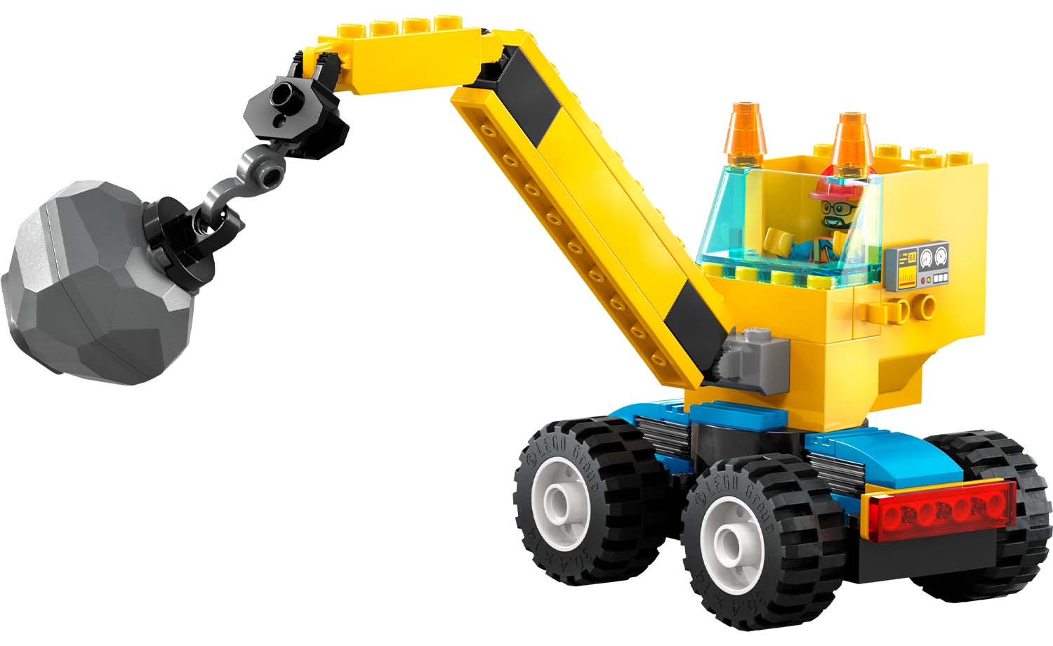 60391  LEGO® City Construction Trucks and Wrecking Ball Crane – LEGO  Certified Stores