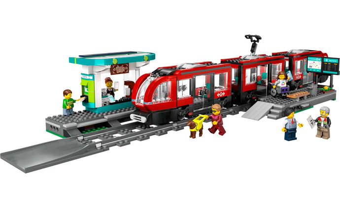 60423 | LEGO® City Downtown Streetcar and Station