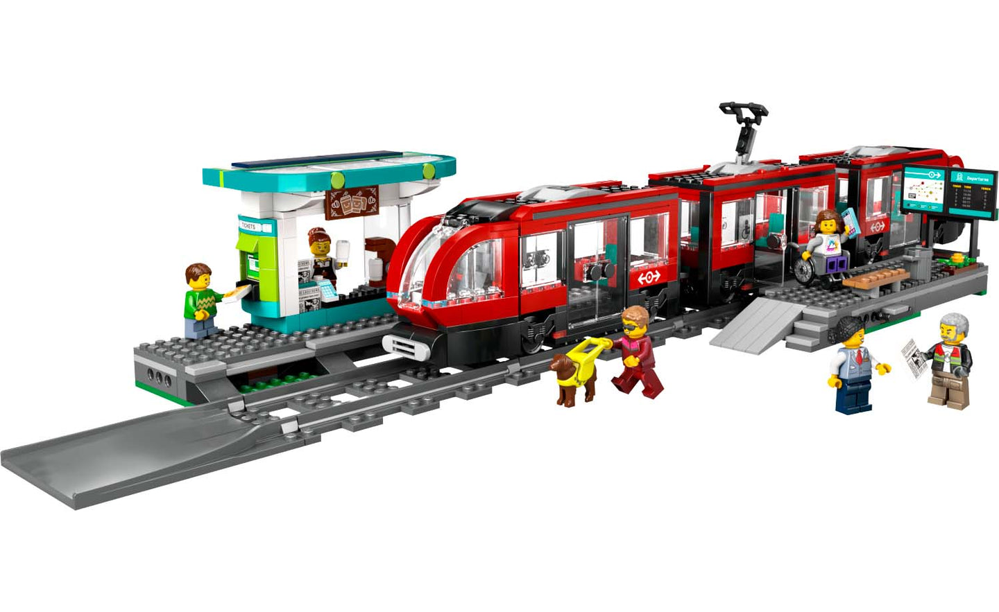 60423 | LEGO® City Downtown Streetcar and Station