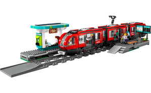 60423 | LEGO® City Downtown Streetcar and Station