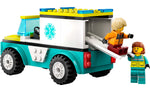 60403 | LEGO® City Emergency Ambulance And Snowboarder