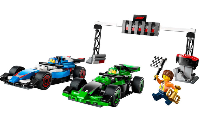 60474 | LEGO® City F1® Grid with VCARB & Sauber Race Cars