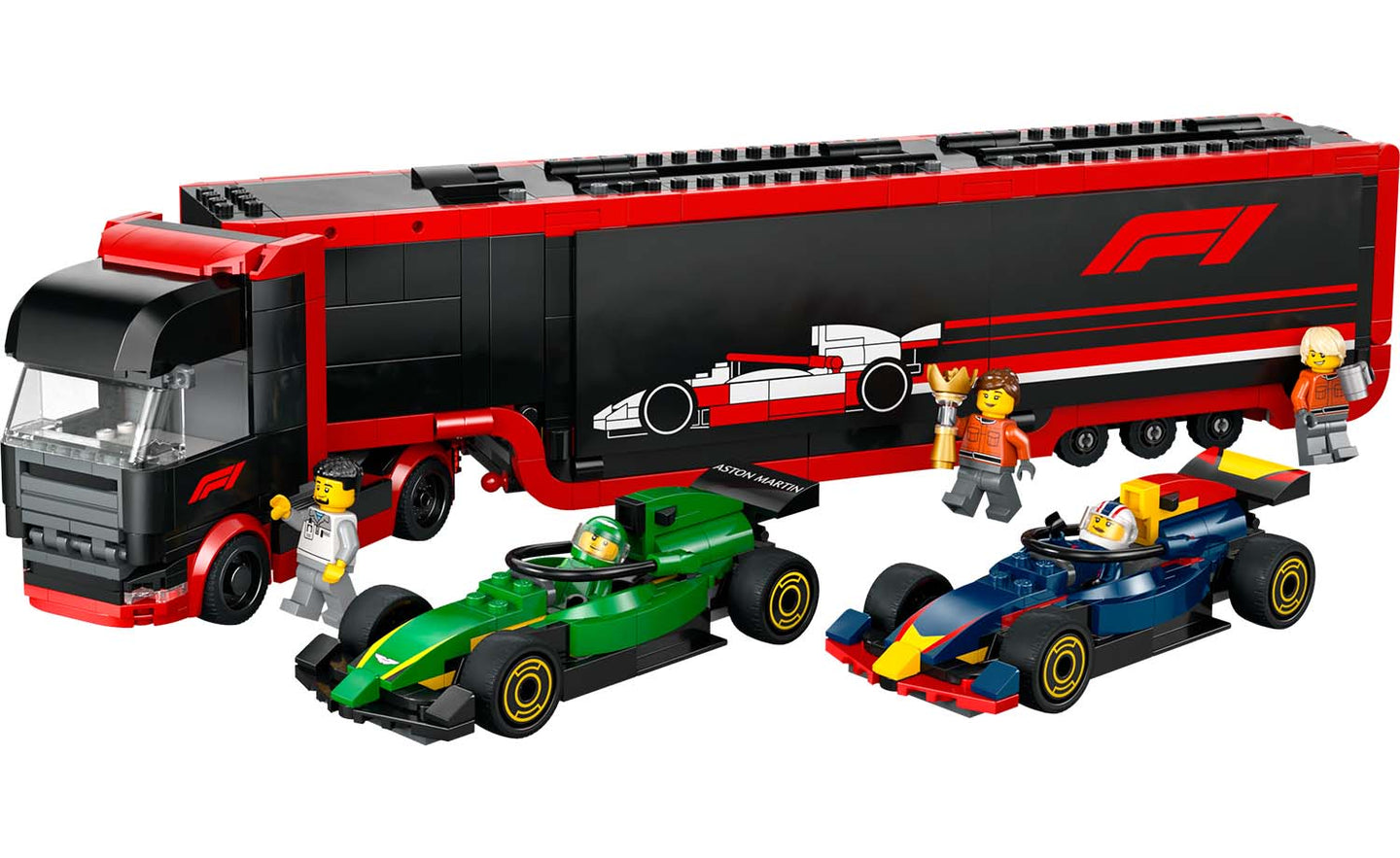 60445 | LEGO® City F1® Truck with RB20 & AMR24 F1® Cars