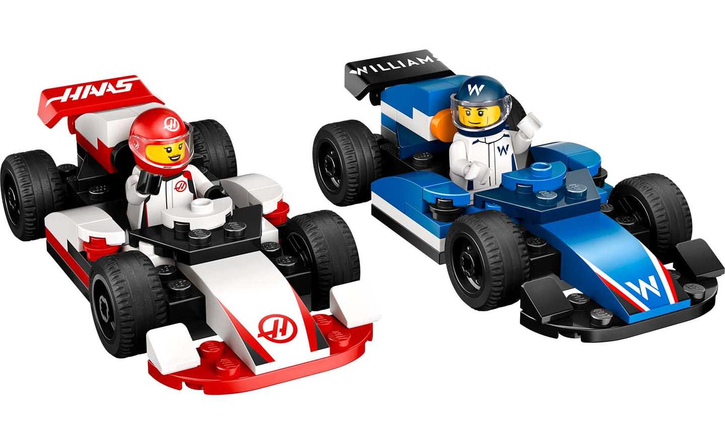 60464 | LEGO® City F1® Williams Racing & Haas F1® Race Cars