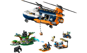 60437 | LEGO® CITY Jungle Explorer Helicopter at Base Camp