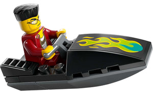 60417 | LEGO® City Police Speedboat And Crooks' Hideout