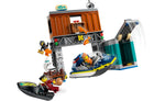 60417 | LEGO® City Police Speedboat And Crooks' Hideout