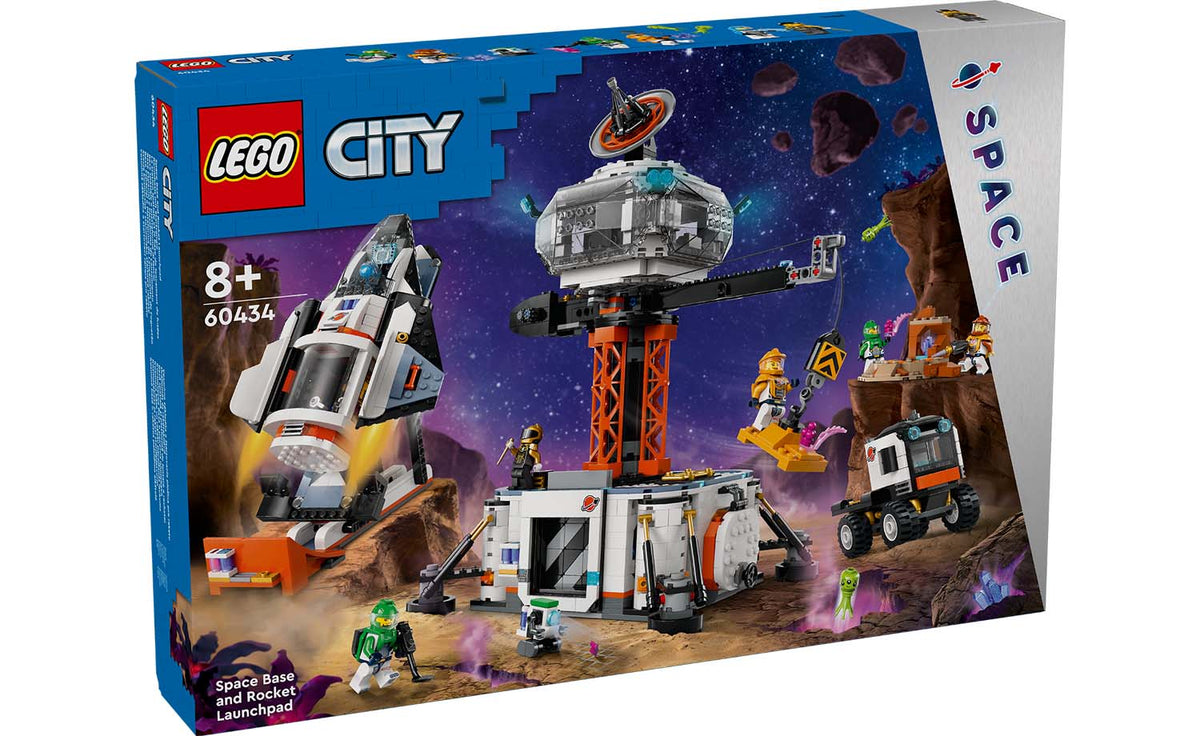 60434 | LEGO® City Space Base And Rocket Launchpad – LEGO Certified Stores