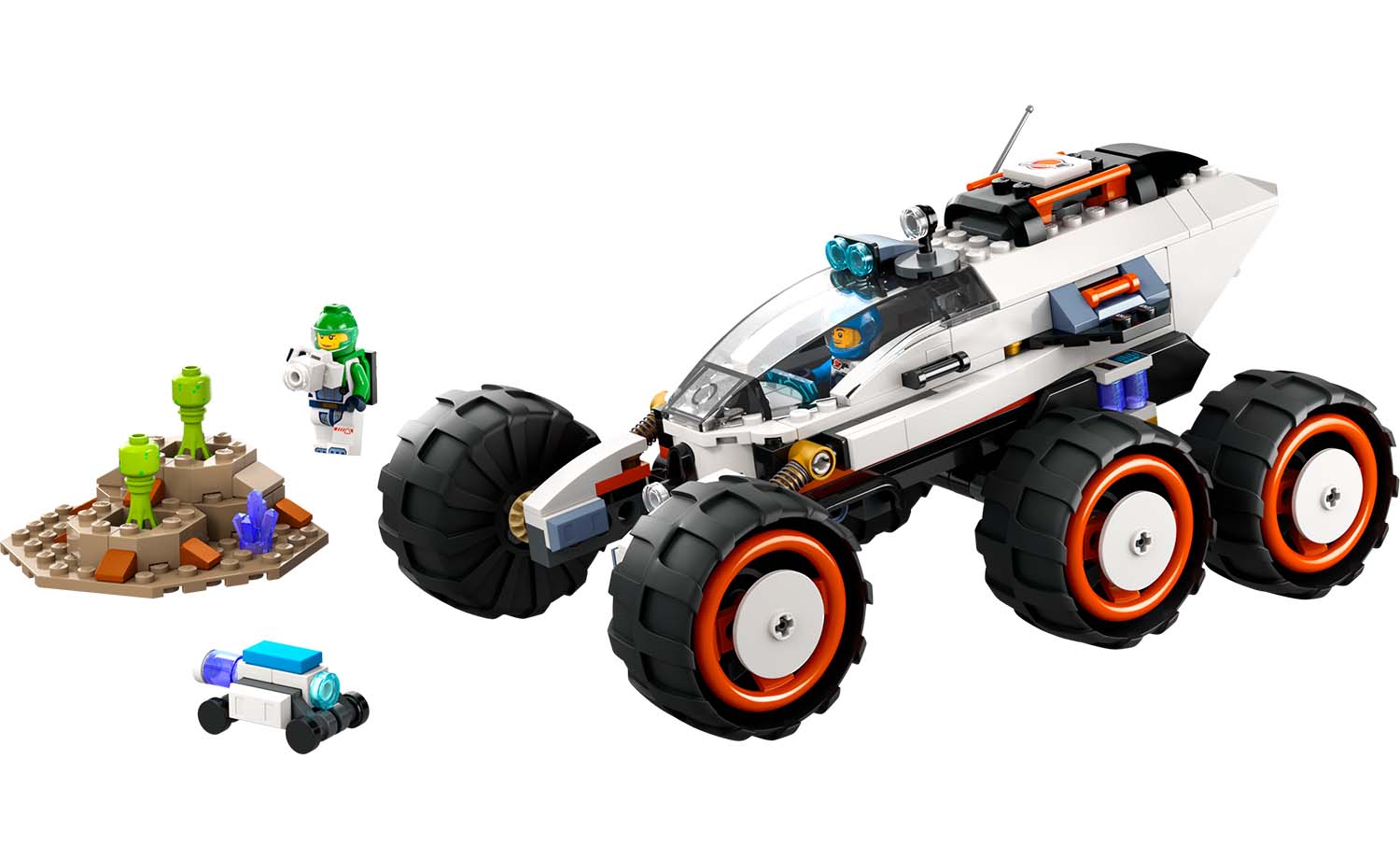 60431  LEGO® City Space Explorer Rover And Alien Life – LEGO Certified  Stores