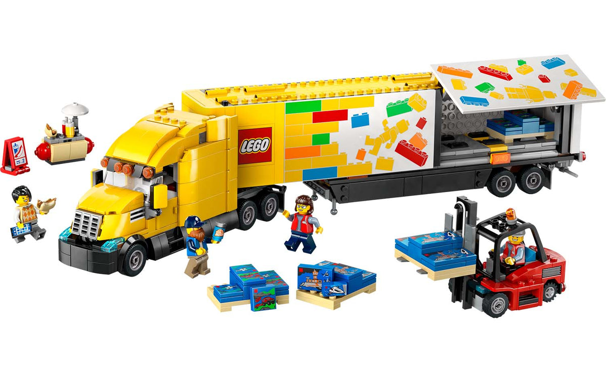 60440 | LEGO® CITY Yellow Delivery Truck – LEGO Certified Stores