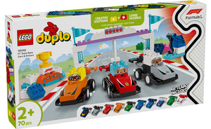 10445 | LEGO® DUPLO® F1® Team Race Cars & Drivers