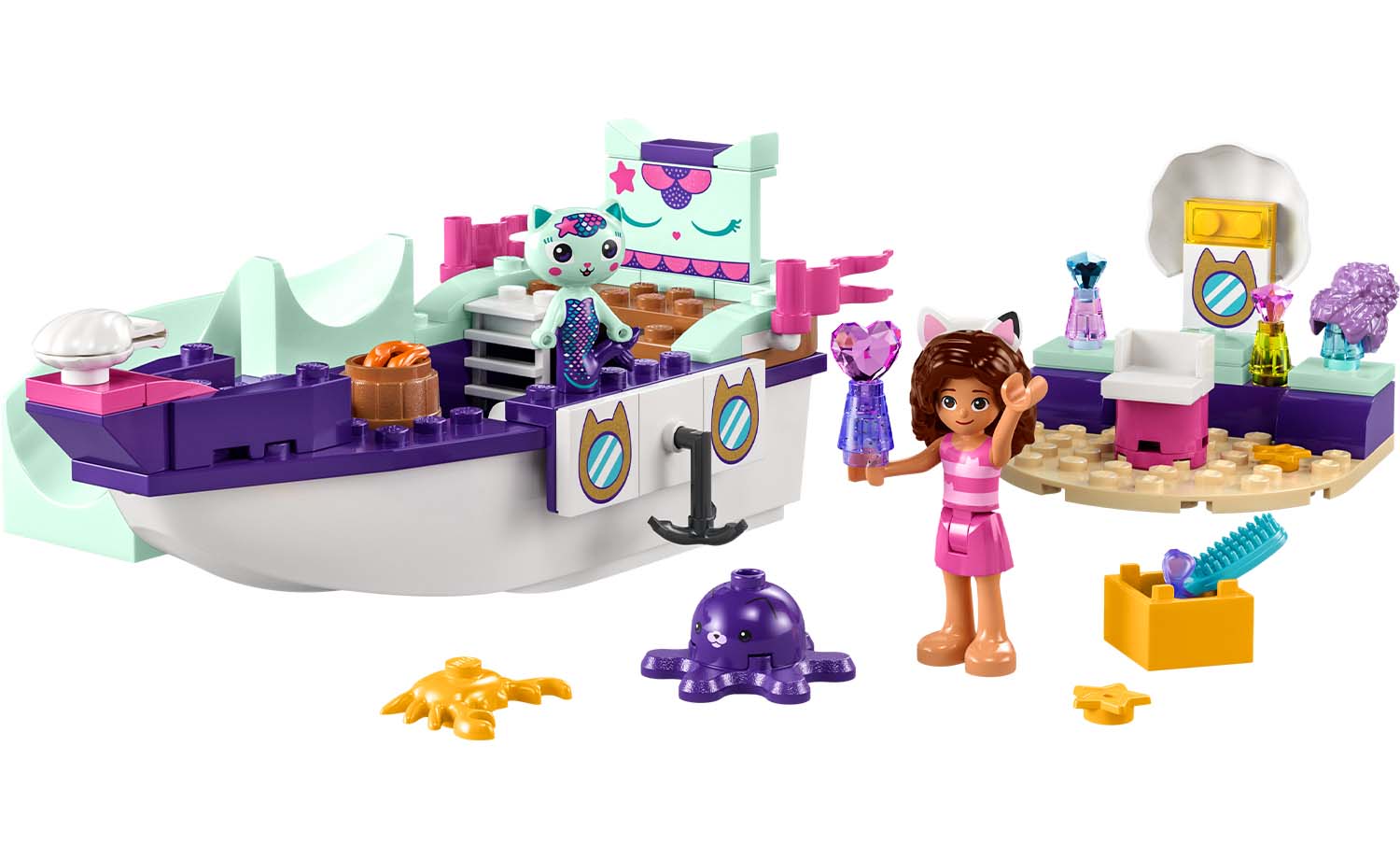 10786  LEGO® Gabby's Dollhouse Gabby & MerCat's Ship & Spa – LEGO