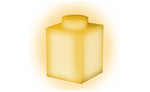 LP42 | LEGO® Iconic 1x1 Silicone Brick Nitelite - YELLOW
