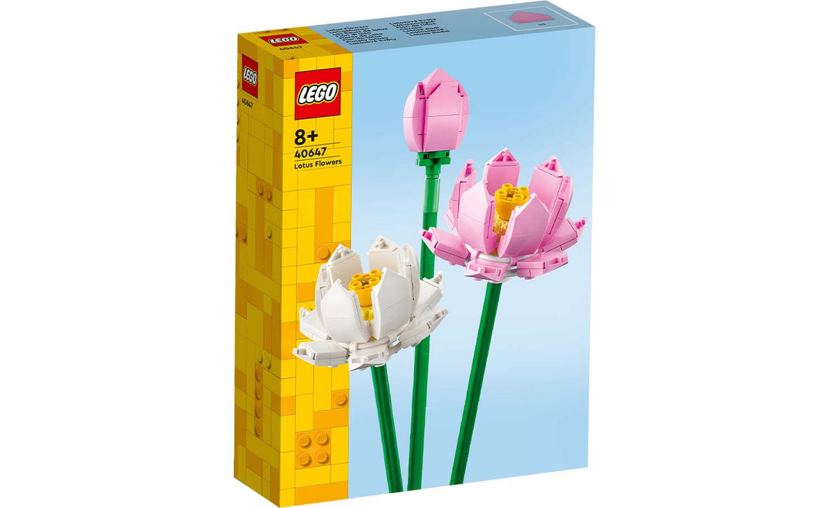 40647 | LEGO® Iconic Lotus Flowers – LEGO Certified Stores