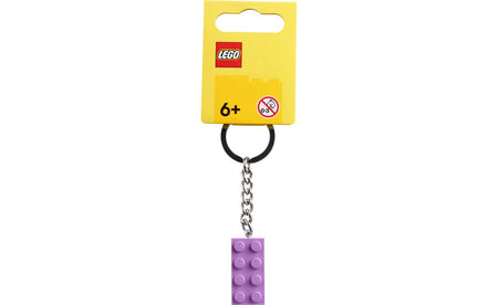 854304 | LEGO® Iconic Medium Lavender 2x4 Stud Key Chain