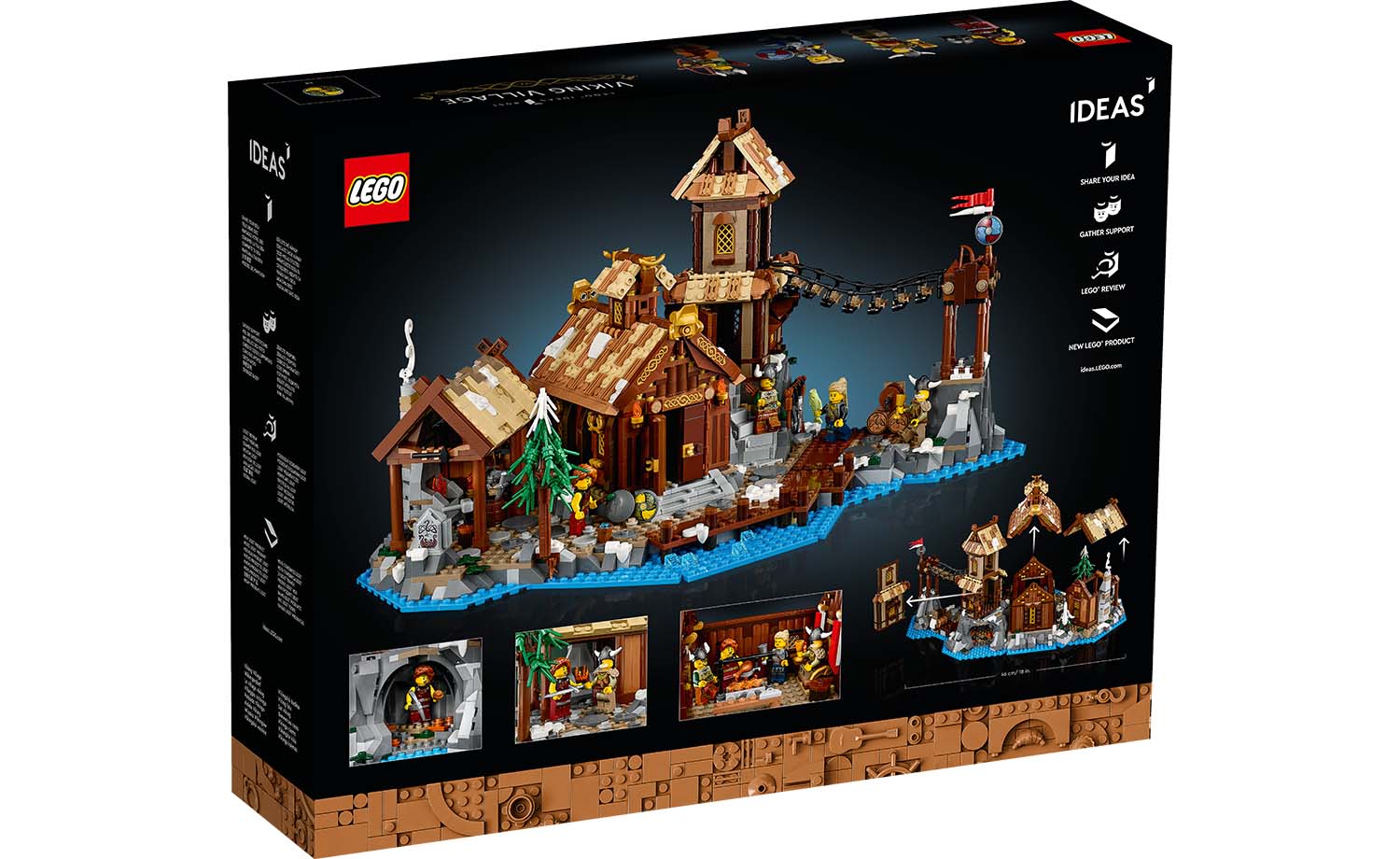 21343  LEGO® Ideas Viking Village – LEGO Certified Stores