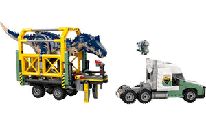 76966 | LEGO® Jurassic World™ Dinosaur Missions: Allosaurus Transport Truck