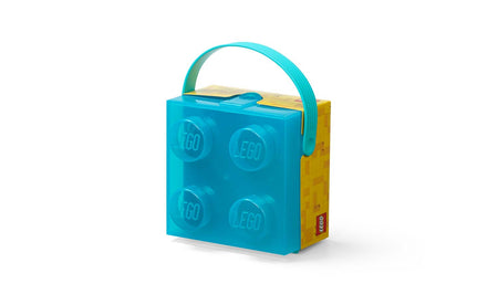 40010 | LEGO® Lunch Box with Handle - Translucent Light Blue