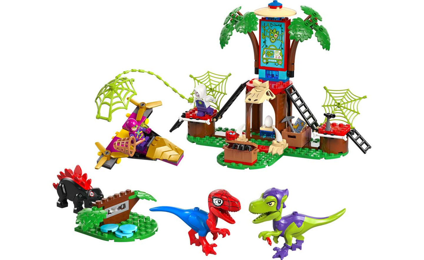 11200 | LEGO® Marvel Spidey and Gobby's Raptor Battle at Tree House HQ