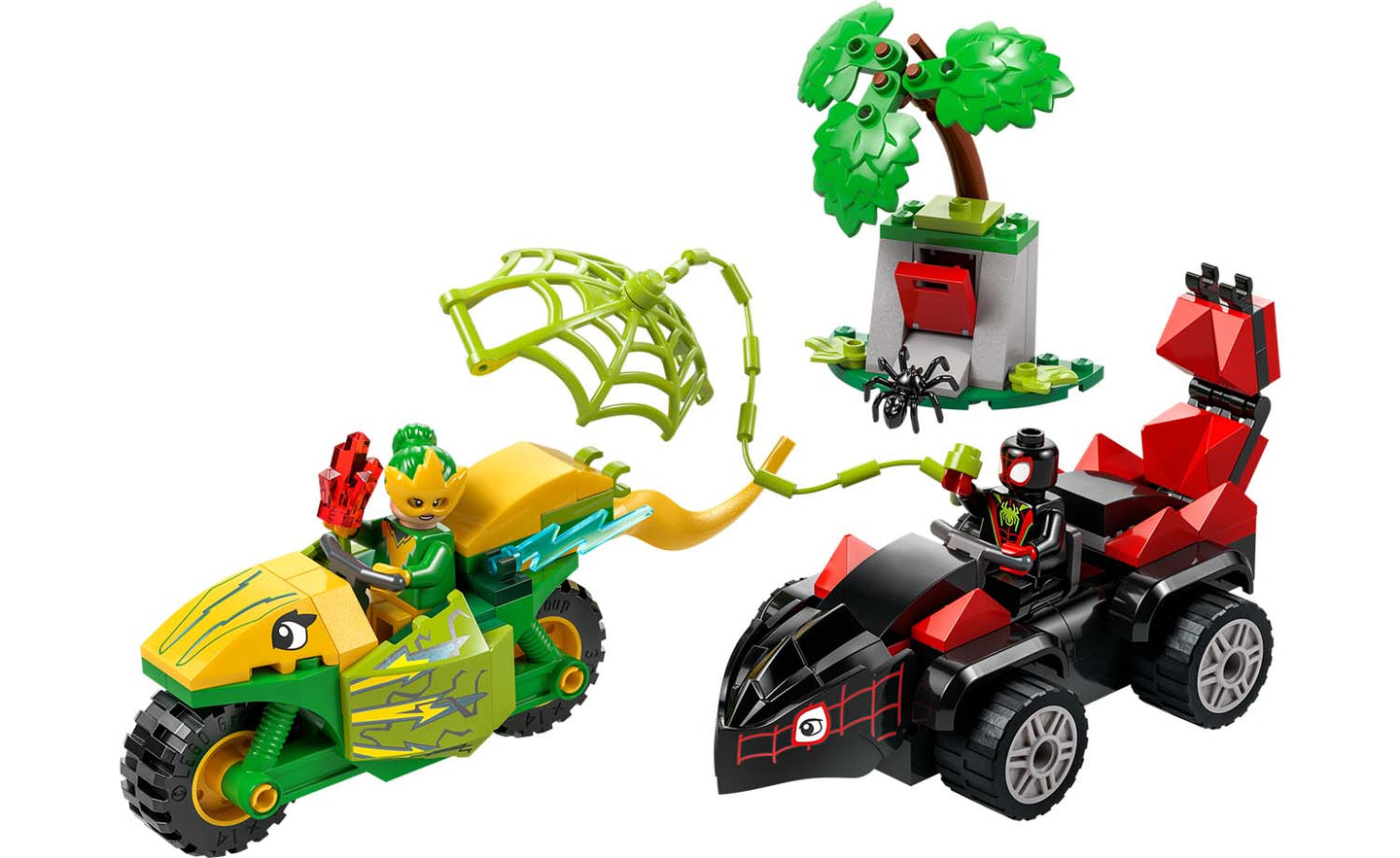 11198 | LEGO® Marvel Spin and Electro Dinosaur Vehicle Chase