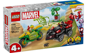 11198 | LEGO® Marvel Spin and Electro Dinosaur Vehicle Chase