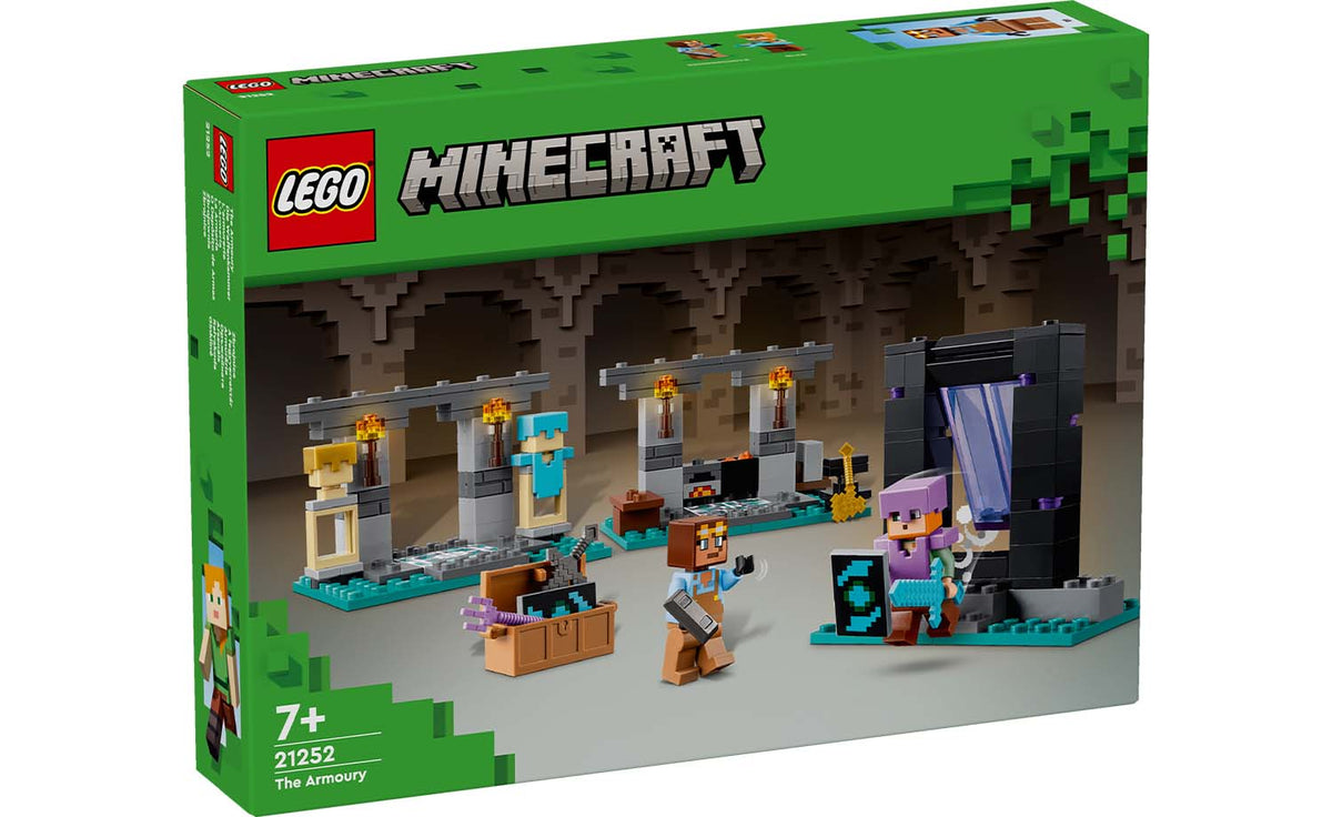 21252 | LEGO® Minecraft® The Armory – LEGO Certified Stores