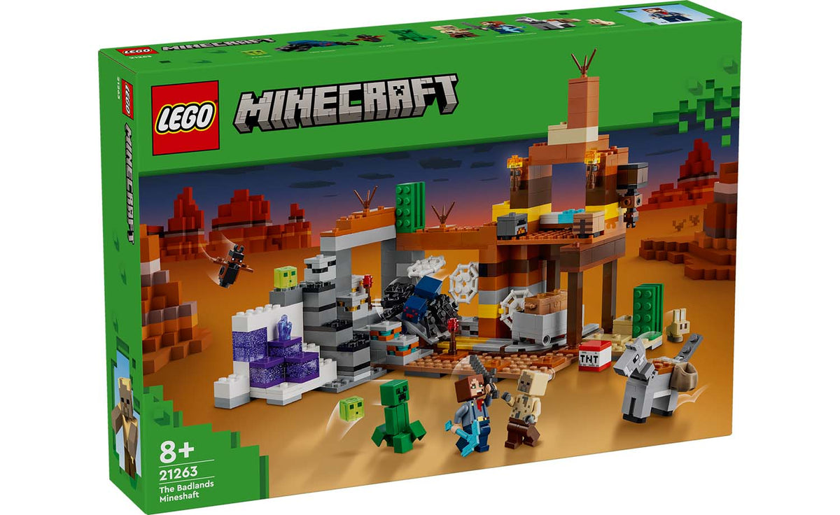 21263 | LEGO® Minecraft® The Badlands Mineshaft – LEGO Certified Stores