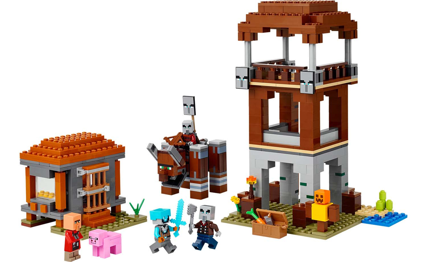 21278 | LEGO® Minecraft® The Pillager Outpost and Ravager