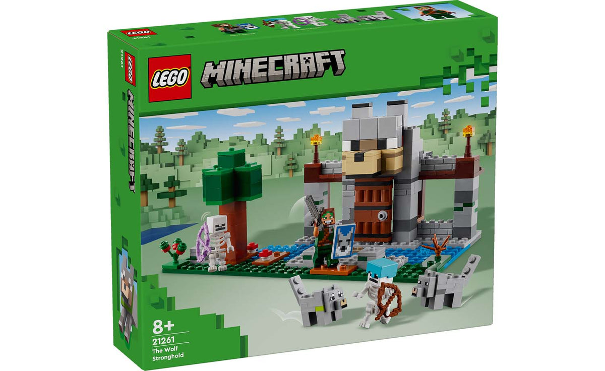 21261 | LEGO® Minecraft® The Wolf Stronghold – LEGO Certified Stores