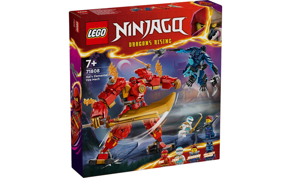 71808 | LEGO® NINJAGO® Kai's Elemental Fire Mech – LEGO Certified Stores