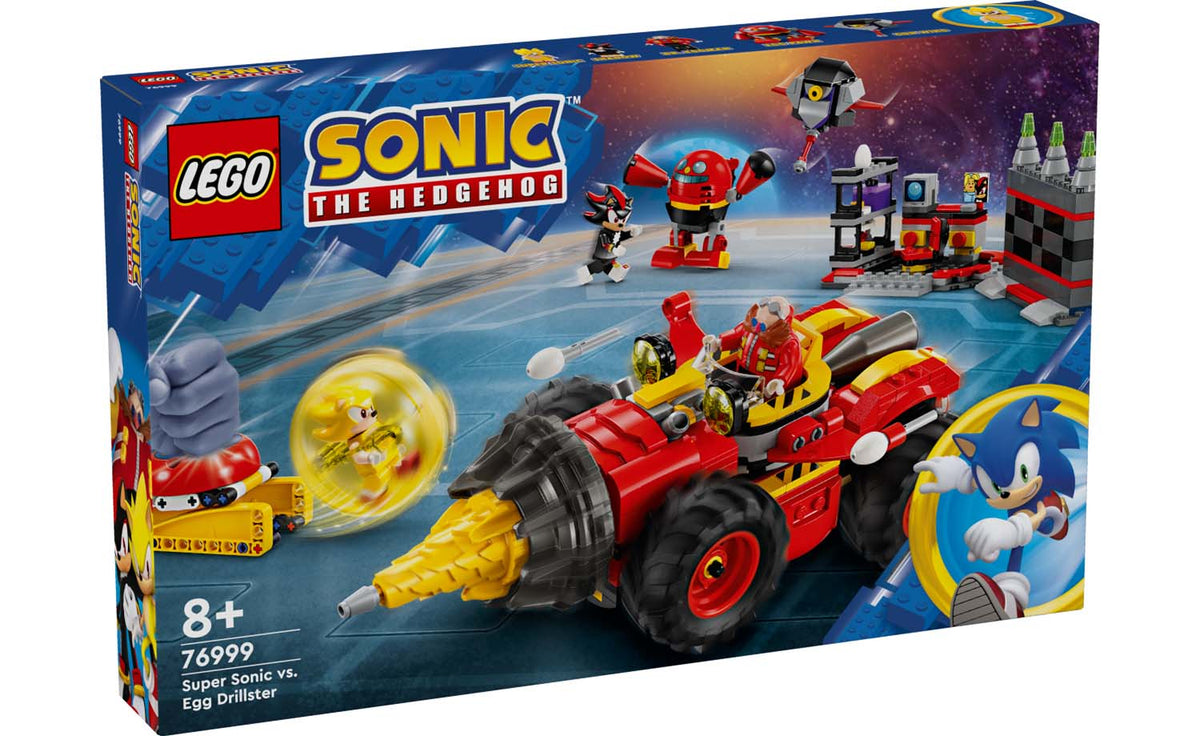 76999 | LEGO® Sonic the Hedgehog™ Super Sonic vs. Egg Drillster – LEGO ...