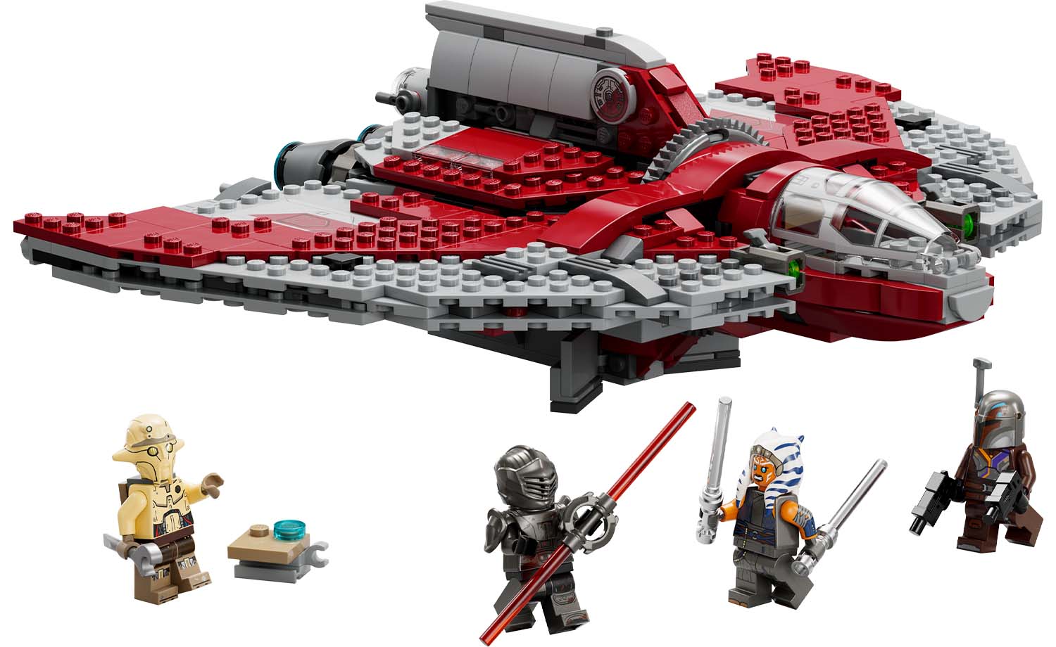 Certified　Ahsoka　–　LEGO　LEGO®　T-6　Stores　Jedi　Tano's　75362　Wars™　Star　Shuttle